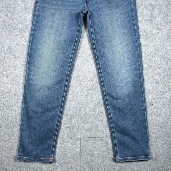 Scotch Soda Denim Jeans Womens Size 4 28x27 Blue Straight Slim High Rise Stretch - Picture 9 of 16